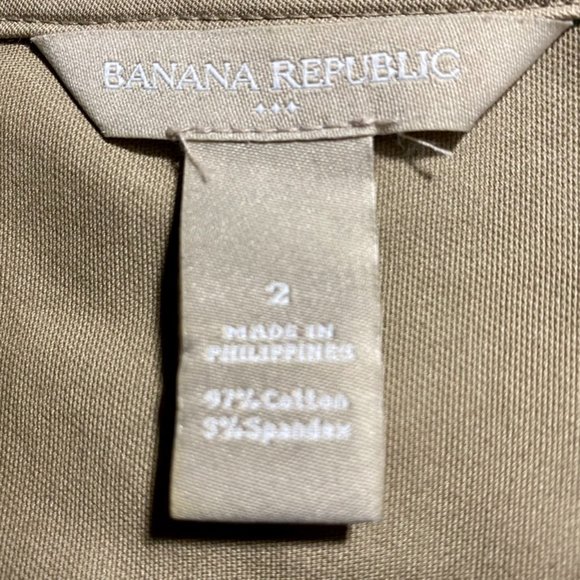 *NOT FOR SALE/SOLD* Banana Republic Safari Dress (Size 2) - Picture 4 of 4
